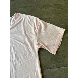 Women's Pink‎ V Neck Short Sleeve Tee Size Large thumbnail 4
