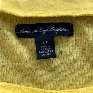 American Eagle  yellow top thumbnail 2