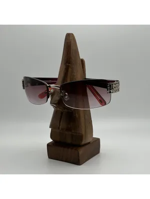 Fossil Women's Rimless Sunglasses with Purple Gradient Lenses and Ombre Arms thumbnail 2