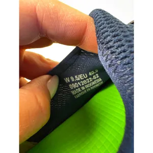 Oofos OOmg Mesh Low Shoe Women‎ 9.5 Navy Blue Recovery Slip On Walking Sneaker thumbnail 7