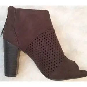 ✨Cato Brown Peep Toe Booties✨ thumbnail 3