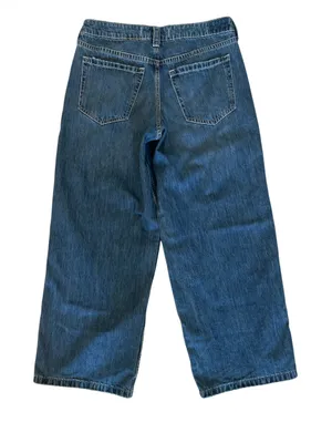 Hollister Jeans Womens Low Rise Supper Baggy Med Wash 100% Cotton Size 29 thumbnail 5