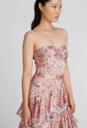 Amur Christa Floral Bustier Top - Size 6 - NEW with Tags thumbnail 4