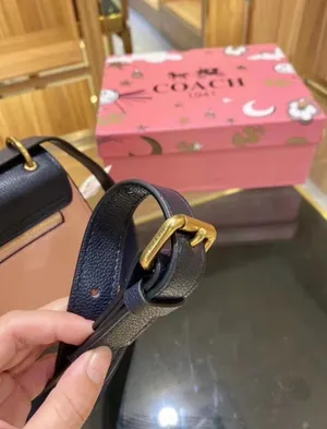 Coach Remi Saddle Bag In Colorblock Signature Canvas 2316 thumbnail 4