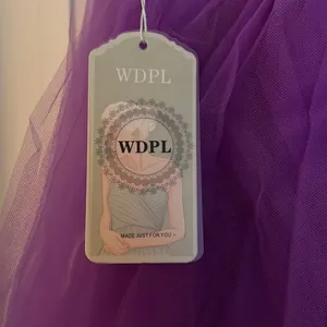 🆕 WDPL Women's A-Line Tulle Strips Ruffles Tutu Ball Gown Skirts thumbnail 8