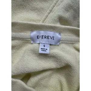 Evereve Yellow Pullover Crewneck Sweatshirt Women’s Small thumbnail 2