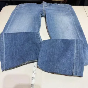 Citizens of Humanity Kelly‎ Bootcut Jeans Womens Blue Low Rise Raw Hem Y2K Indie thumbnail 11