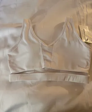 Buffbunny white sports bra thumbnail 7