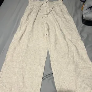 Petal and Pup Hawthorne Linen‎ Blend Wide Leg Crop Pants size 6 thumbnail 8
