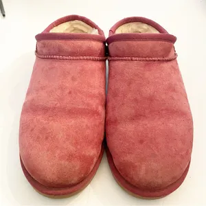 UGG‎ Size 9 Rust Red Short Classic Water Resistant Slipper Boot Slip On thumbnail 2