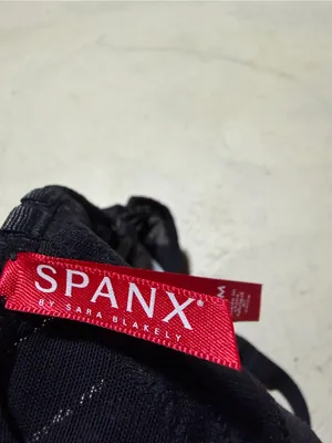 Spanx spotlight on Lace Bralette Black medium thumbnail 6