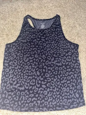Athletic Cheetah Print Tank Multi Size M thumbnail 1