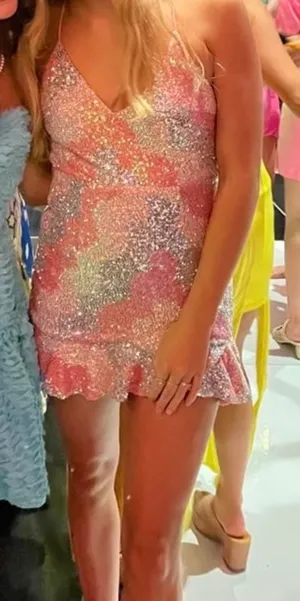 Sparkly cocktail dress thumbnail 1