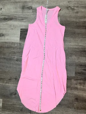 Z SUPPLY Reverie Slub Midi Dress - Pink thumbnail 7