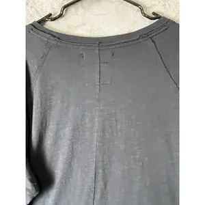 Free People Arden Tee Black Oversized Long Sleeve Tunic Tee Size Medium New thumbnail 4