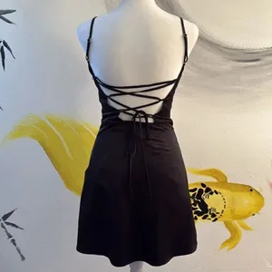 Tiger mist cocktail dress. Black. Adjustable straps. Built in no slip bra. XS. thumbnail 3
