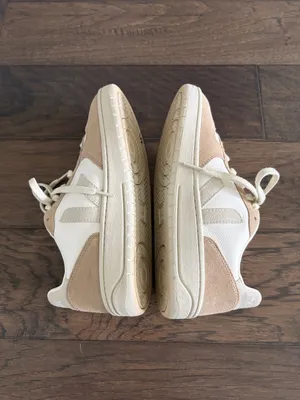 Veja V-10 Leather White Natural Sahara Sz 7/38 thumbnail 9