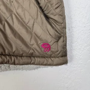 Mountain Hardwear Women's Reversible Quilted Fleece Vest Size Small thumbnail 2