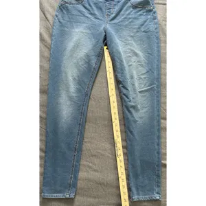 Arizona Jean Co Womens Plus Jegging Light Wash Blue Pull On Denim Pants 18.5 thumbnail 5
