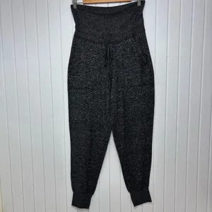 Aerie‎ Y2K Dark Gray Knit Sweater Joggers Size M thumbnail 2