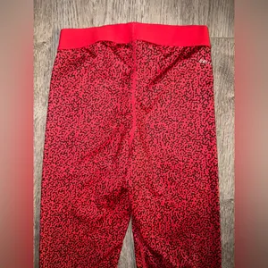 NIKE Pro Dri-Fit Red Capri Compressions thumbnail 7