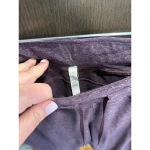lululemon athletica Warm Down joggers feature a heathered purple‎ 12 thumbnail 3