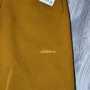 Lululemon Big Cozy Oversized Wide-Leg Pant Regular Melt Mustard Yellow‎ L thumbnail 5