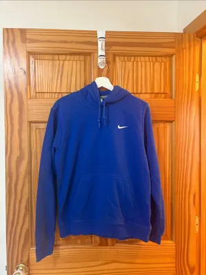 Nike Size Medium Royal Blue Hooded-Sweatshirt thumbnail 2