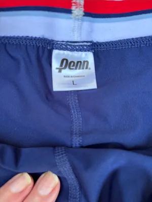 Penn Navy Breathable Wicking Elastic Waist 4 way stretch Shorts thumbnail 9