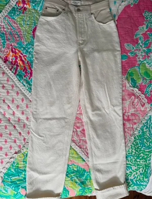 Abercrombie The 90's Straight Ultra High Rise Jeans thumbnail 2