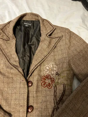 Wet Seal Plaid Blazer thumbnail 3