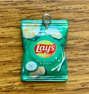 Lay’s Chips Charm Pendant Green thumbnail 1