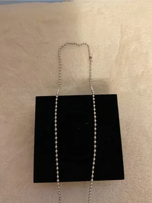 Two-Tone Cross Pendant Necklace in Silver and Yellow thumbnail 4