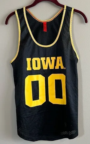 ✨ Kadyluxe Collection Black Iowa Hawkeyes Basketball‎ Jersey #00 Medium thumbnail 1