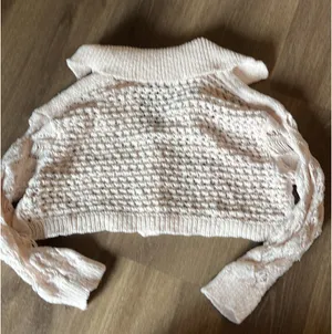 Free People Cropped Sweater Knit thumbnail 5