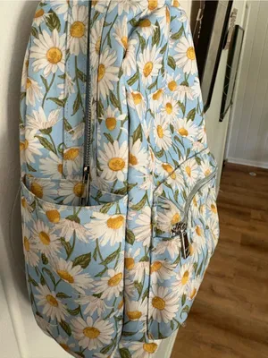 Daisy print backpack Blue thumbnail 6