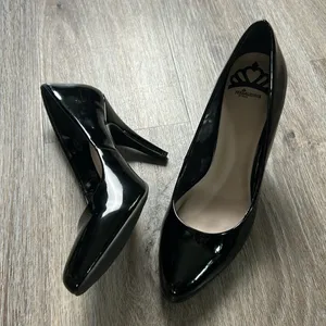 Fergalicious Black Heels Size 7.5 thumbnail 7