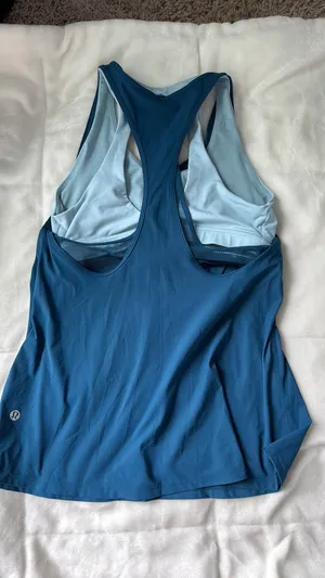 Blue Lululemon tank top thumbnail 2