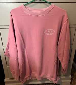 American Eagle Outfitters Pink Crewneck thumbnail 1