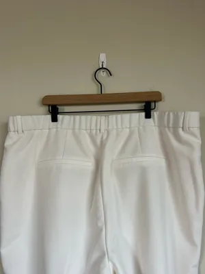 Abercrombie & Fitch Curve Love Tailored Wide Leg Crop Pants thumbnail 6