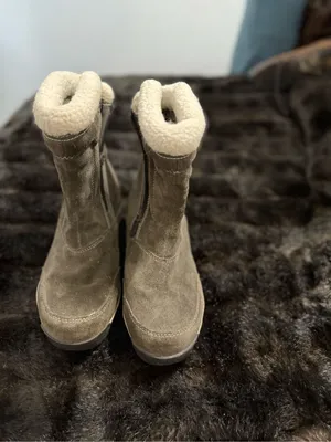 Sorel Snow Boots Womens 7 Water Fall Brown Suede Insulated NL 1964-326 thumbnail 2