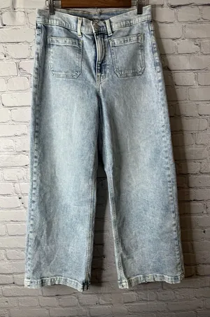Gap jeans size 29 8L Light Wash Wide Leg Women’s Jeans thumbnail 1