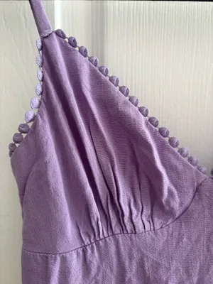 Short Purple Dress thumbnail 3