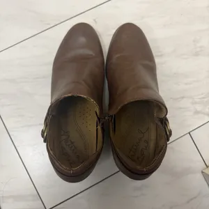 Natural Soul Women's Candie Ankle Boots Brown Faux Leather 9.5 M thumbnail 2