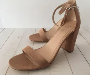 Taupe Heels, Size 11 Tan thumbnail 1