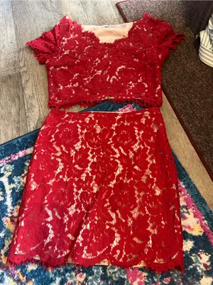 Lucy Paris 2 piece skirt and top set s/m thumbnail 1