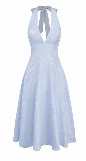 Halter dress cider thumbnail 1