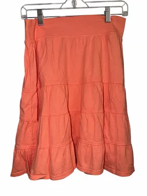 fresh produce Coral Tiered Mini Skirt thumbnail 2