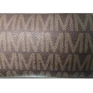 M Marco Collection Brown Monogram‎ 3 pc Set Crossbody Purse Wristlet thumbnail 3