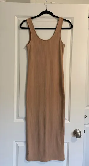 Heavyweight Casual Midi Dress thumbnail 1